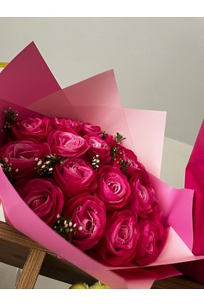 گل خشک و مصنوعی صورتی KAYZEN - کد 934271317