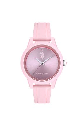 ساعت مچی صورتی زنانه 37 میلی متر U.S. Polo Assn. - کد 35017464