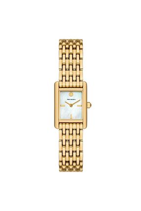 ساعت مچی طلائی زنانه زیر 20 میلی متر Tory Burch - کد 880143664