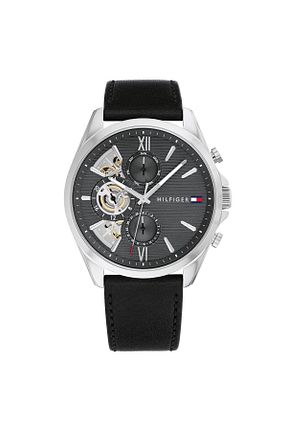 ساعت مچی طوسی مردانه 43 میلی متر Tommy Hilfiger - کد 850004586