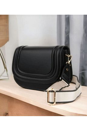 کیف دوشی مشکی زنانه چرم مصنوعی PaveBags - کد 934261670