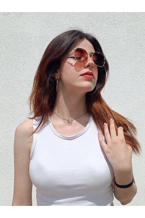 عینک آفتابی قهوه ای زنانه 51 Sunglasses - کد 934284574