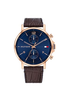 ساعت مچی قهوه ای مردانه 44 میلی متر Tommy Hilfiger - کد 35319356