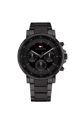 ساعت مچی مشکی مردانه 44 میلی متر Tommy Hilfiger - کد 843788790