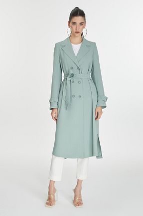 ترنچکت حجاب سبز پلی استر Zühre - کد 934265165
