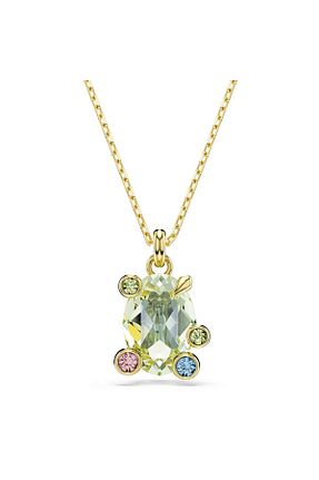 گردنبند جواهر طلائی زنانه Swarovski - کد 885820229