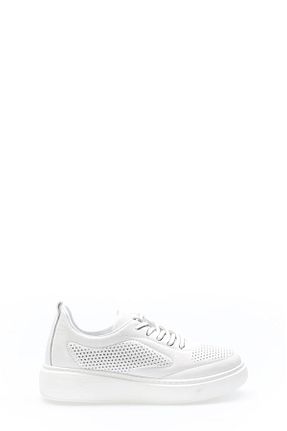 کفش کژوال سفید زنانه چرم خالص Fast Step - کد 927897154