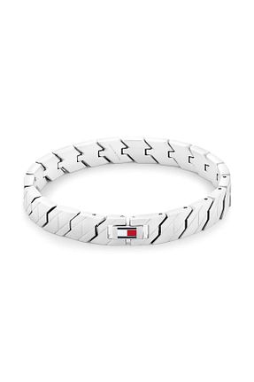 دستبند استیل (فولاد) متالیک مردانه استیل (فولاد) Tommy Hilfiger - کد 923906145