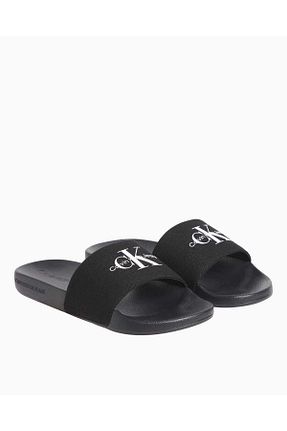 دمپائی مشکی زنانه پاشنه تخت Calvin Klein - کد 890726730