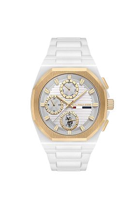 ساعت مچی سفید مردانه 42 میلی متر U.S. Polo Assn. - کد 867570228