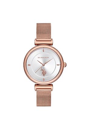 ساعت مچی صورتی زنانه 55 میلی متر و بالاتر U.S. Polo Assn. - کد 35018330