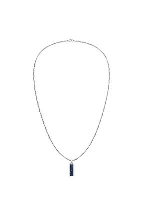 گردنبند استیل ( فولاد ) طوسی مردانه استیل (فولاد) Tommy Hilfiger - کد 778789360
