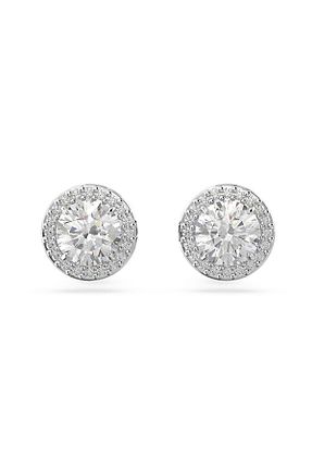گوشواره استیل (فولاد) زنانه استیل (فولاد) Swarovski - کد 331851270