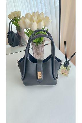 کیف دوشی مشکی زنانه چرم مصنوعی ravensbag - کد 934302424