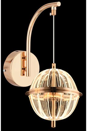 چراغ دیواری زرد فلزی burenze - کد 935229316