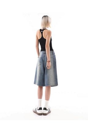 شلوارک و برمودا آبی زنانه رگولار DEEFWEAR - کد 829237505