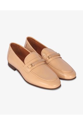 کفش لوفر بژ زنانه چرم خالص Augie Leauphant - کد 935239783