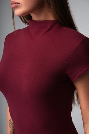 لباس زرشکی زنانه بافت Happyfox - کد 932737230