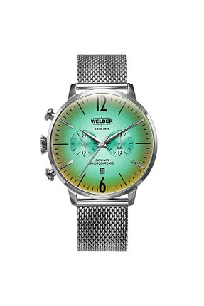 ساعت مچی سفید مردانه استل (فولاد) Welder - کد 2115043