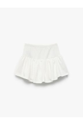 شلوارک و برمودا سفید بچه گانه Relaxed Koton - کد 691041009