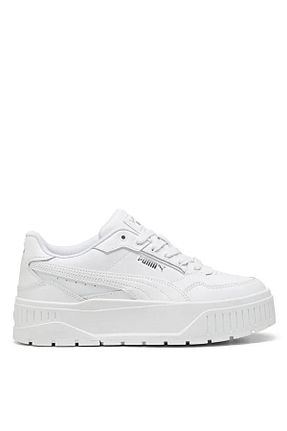 کفش اسنیکر سفید بچه گانه بند دار Puma - کد 921721134
