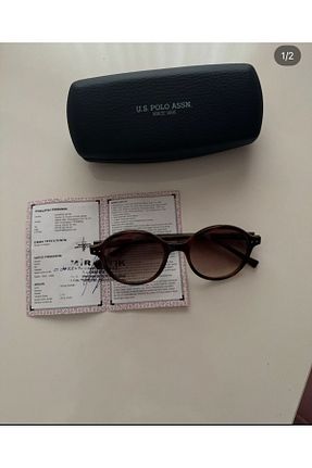عینک آفتابی قهوه ای زنانه 49 POLOMOOD - کد 934375433