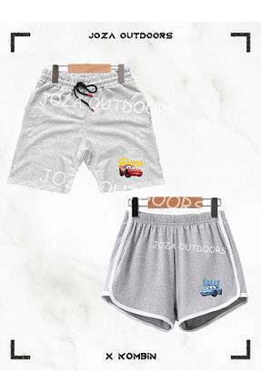شلوارک و برمودا طوسی زنانه رگولار Joza Outdoors - کد 934367525