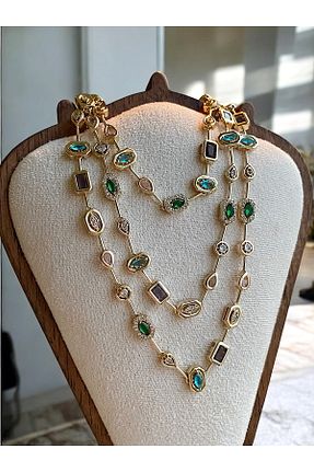 گردنبند استیل ( فولاد ) بژ زنانه استیل (فولاد) Glowelier - کد 929592941