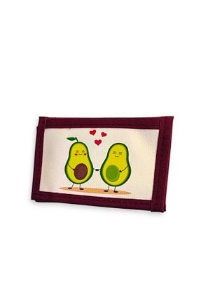 کیف پول زرشکی بچه گانه سایز متوسط Bebek Özel - کد 934387019