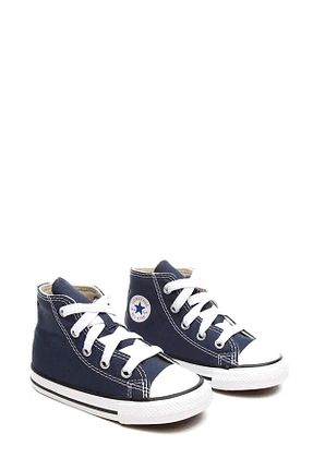 کفش اسنیکر آبی بچه گانه بند دار Converse - کد 8993908