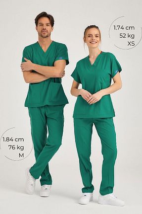 لباس کار سبز Pozitif Üniforma - کد 897393135