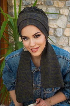 کلاه شنای حجاب رنگی زنانه Aişe Tesettür - کد 766280557