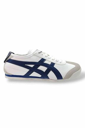 کفش اسنیکر سفید مردانه بند دار rekorsport - کد 934470481