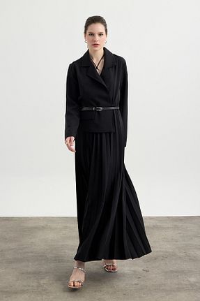 لباس حجاب مشکی زنانه Relaxed Birgül Bektaş - کد 684202950