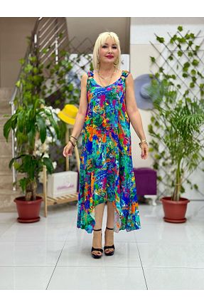 لباس رنگی زنانه بافتنی Punta Otantik - کد 934481042