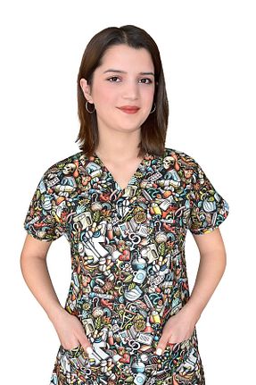 لباس ایمنی کار نارنجی Nur Medikal Giyim - کد 87831113