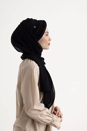 کلاه شنای حجاب مشکی زنانه ladrans - کد 849044142