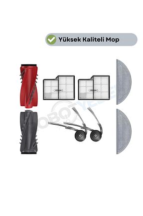 اکسسوری جاروبرقی طوسی robotyedek - کد 933375310