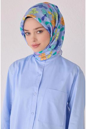 روسری رنگی 90 x 90 Belli - کد 934496781