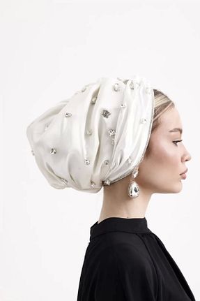 کلاه شنای حجاب نباتی زنانه ladrans - کد 848462203
