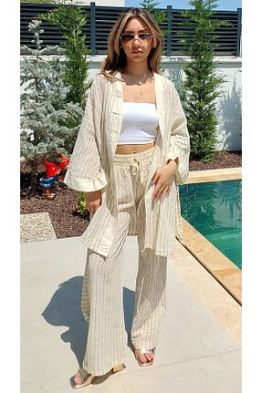 ست بالاتنه و پائین تنه زنانه بافتنی LaraLisa Collection - کد 934507633