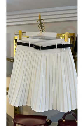 شلوارک و برمودا سفید زنانه فاق بلند MODA - کد 935569649