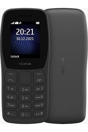 تلفن همراه دکمه ای مشکی Nokia - کد 900610027