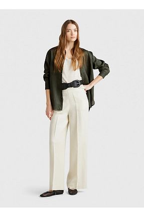 پیراهن خاکی زنانه رگولار Benetton - کد 934539386