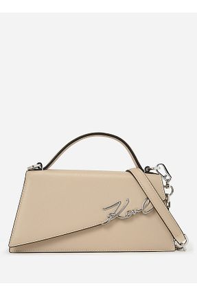 کیف پستچی بژ زنانه Karl Lagerfeld - کد 934538389