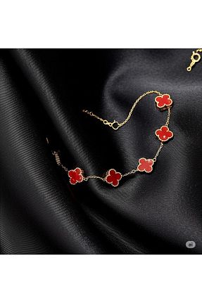 دستبند استیل (فولاد) زرد زنانه استیل ضد زنگ magische - کد 934589497