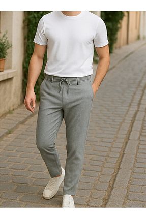 شلوار طوسی مردانه پلی ویسکون Bellora Man - کد 934587333