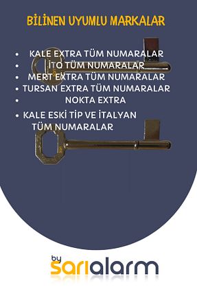 کلید Sarı Alarm - کد 409546001