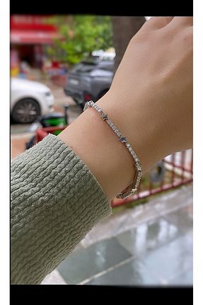 دستبند نقره زنانه 925 عیار Erer Gümüş - کد 801456904