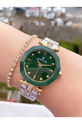 ساعت مچی طلائی زنانه 36-40 میلی متر Daniel Klein - کد 284784040